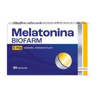 BIOFARM Melatonina 5mg, 90 tabletek