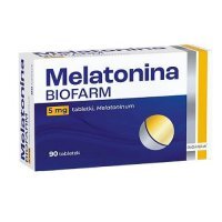 BIOFARM Melatonina 5mg, 90 tabletek