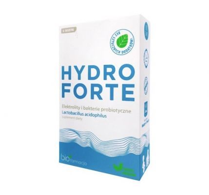 BIOFARMACJA Hydro Forte Elektrolity i bakterie probiotyczne 4  saszetki