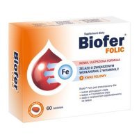 BIOFER FOLIC 60 tabletek
