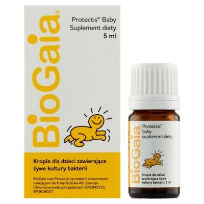 BIOGAIA ProTectis Baby probiotyczne krople 5 ml, na jelita