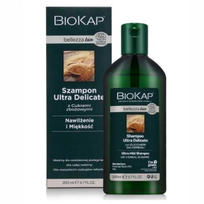 BIOKAP BELLEZZA BIO Szampon Ultra Łagodny, 200ml