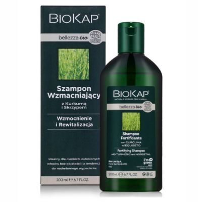 BIOKAP BELLEZZA BIO Szampon wzmacniający, 200 ml