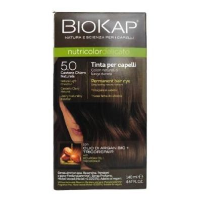 BIOKAP Nutricolor 5.0 Jasny Brąz 140 ml