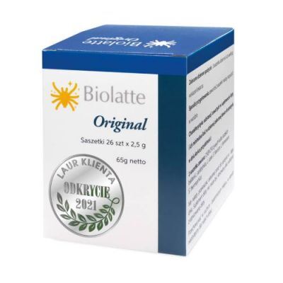 BIOLATTE Original, 26 saszetek x 2,5g