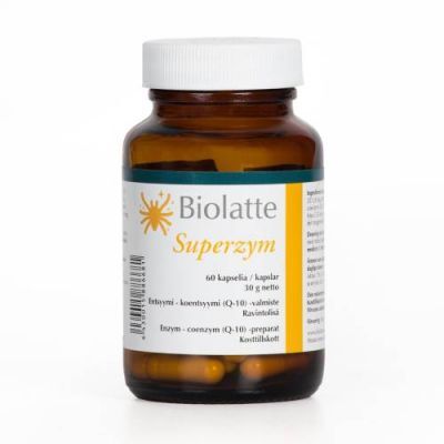 BIOLATTE Superzym, 60kaps.