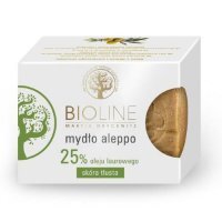 BIOLINE Mydło aleppo 25% oleju laurowego, 200g