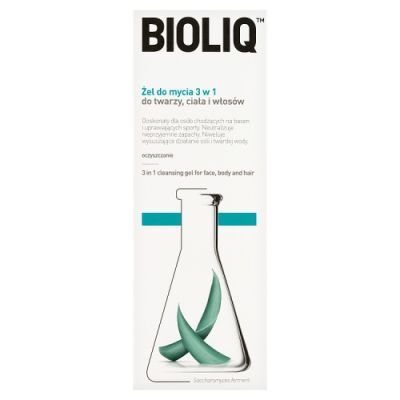 BIOLIQ CLEAN 3w1 Żel do mycia do twarzy, ciała i włosów 180 ml