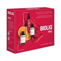 BIOLIQ PRO Zestaw: Skoncentrowane serum z fotostabilną witaminą C i niacynamidem, 20ml + Odmładzające serum z retinolem, 20ml