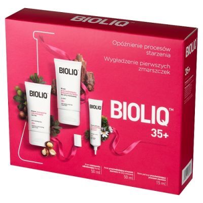 BIOLIQ SERIA 35+ ZESTAW SKÓRA MIESZANA krem 50ml +krem na noc 50ml +pod oczy 15ml