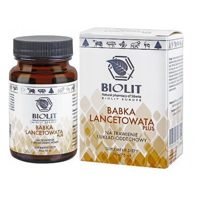 BIOLIT Babka Lancetowata Plus, 75 ml