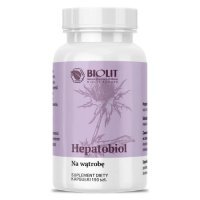 Biolit Hepatobiol Na wątrobę, 190 kaps.