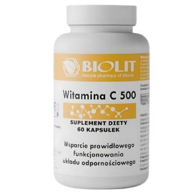 BIOLIT Witamina C 500, 60 kaps.