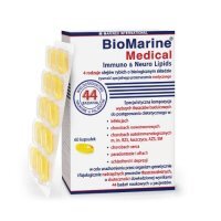 BioMarine Medical Immuno &amp; Neuro Lipids, 60 kapsułek