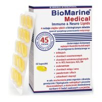 BioMarine Medical Immuno &amp; Neuro Lipids, 60 kapsułek
