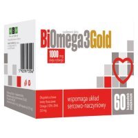BiOmega3Gold 1000 mg oleju rybiego, 60 kaps.