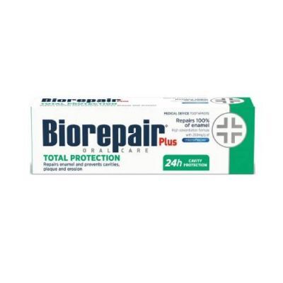 Biorepair Plus Total Protection Pasta do zębów regenerująca, 75 ml