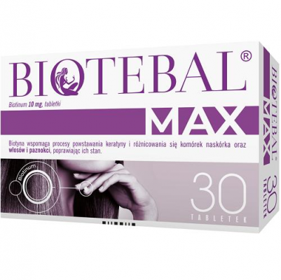 BIOTEBAL MAX 10 mg 30 tabletek