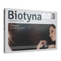 BIOTYNA SILVER 30 tabletek, wspomaga wzrost włosów ALG PHARMA