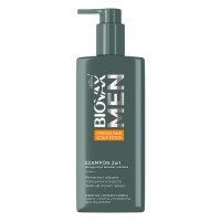 BIOVAX Men Strong Hair&amp;Scalp Detox 2w1 Szampon do włosów i brody, 200ml