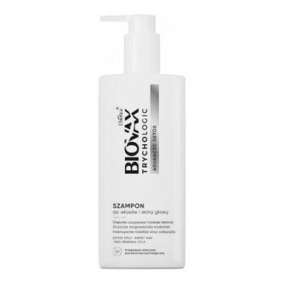 BIOVAX Trychologic Advanced Detox Szampon do włosów i skóry głowy, 200 ml