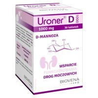 BIOVENA Uroner D 1000 mg, 30 tabl.