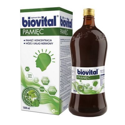 BIOVITAL PAMIĘĆ płyn 1000 ml