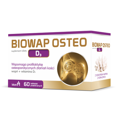 Biowap Osteo D3 60 Tabletek