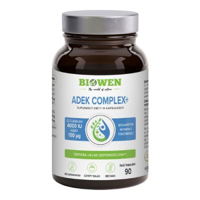 Biowen ADEK Complex+, 90 kaps.