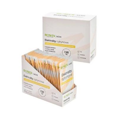 Biowen Elektrolity cytrynowe, 30 sasz.