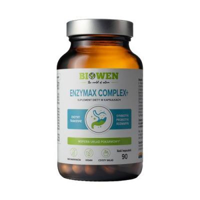 Biowen Enzymax Complex+ 90kaps.