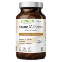 Biowen Kurkuma C3 Complex+ 98%, 60 kaps.