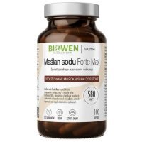 Biowen Maślan Sodu Forte Max, 100 kaps.
