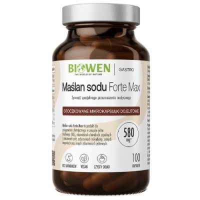 Biowen Maślan Sodu Forte Max, 100 kaps.