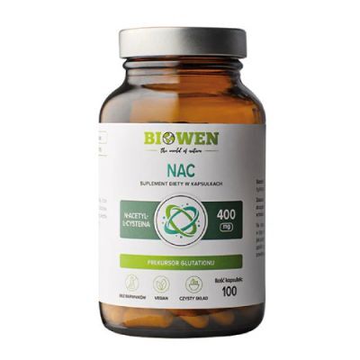 Biowen NAC 400 mg, 100 kaps.