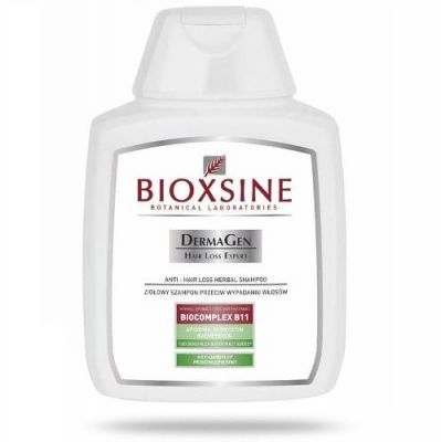 BIOXSINE Dermagen ziołowy szampon przeciwko wypadaniu do włosów przeciwłupieżowy 300 ml