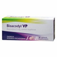 BISACODYL VP 5 mg 30 tabletek dojelitowych IMPORT INPHARM