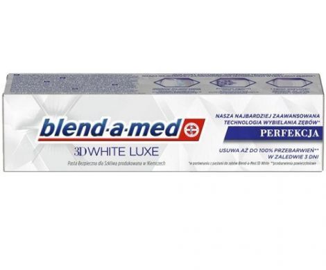 BLEND-A-MED 3D WHITE LUXE PERFECTION Pasta do zębów 75ml