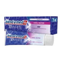 BLEND-A-MED 3D WHITE WITH COOL WATER Wybielająca asta do zębów 75ml