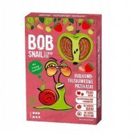 BOB SNAIL Przekąska jabłkowo-truskawkowa bez dodatku cukru 60 g