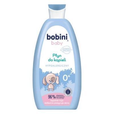 BOBINI BABY Płyn do kąpieli hypoalergiczny, 300ml KRÓTKA DATA 16.07.2026