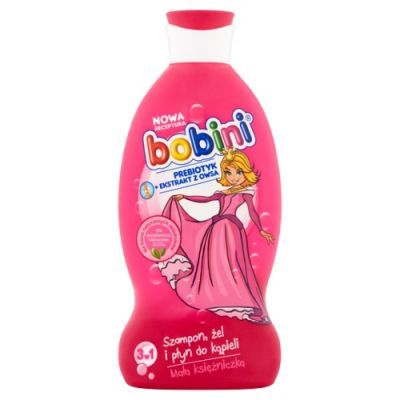 BOBINI Szampon, żel i płyn 3w1 330 ml KSIĘŻNICZKA