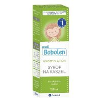 BOBOLEN POROST ISLANDZKI syrop na kaszel 120 ml KRÓTKA DATA 30.11.2024