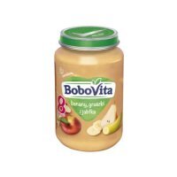 BoboVita Banany gruszki i jabłka po 8. miesiącu, 190g