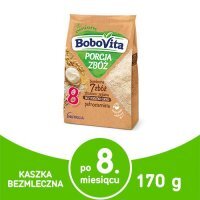 BoboVita Kaszka bezmleczna 7zbóż zbożowo-jaglana, 170g