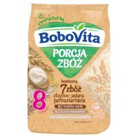 BoboVita Kaszka bezmleczna 7zbóż zbożowo-jaglana, 170g