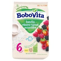 BoboVita Kaszka mleczno - ryżowa owoce leśne, 230 g