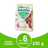 BoboVita Kaszka mleczno - ryżowa owoce leśne, 230 g