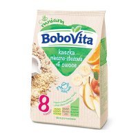 BoboVita Kaszka mleczno- zbożowa 4 owoce, 230g