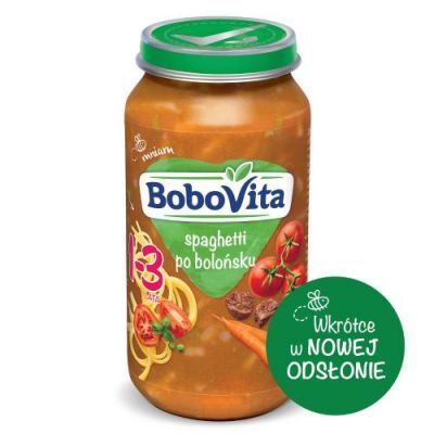 BoboVita Obiadek spaghetti po bolońsku - 250g